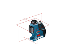 博世GLL3-80P三线激光标线仪