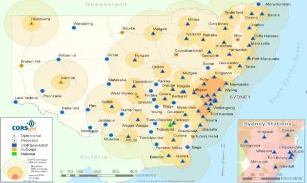 澳大利亚CORSnet-NSW系统