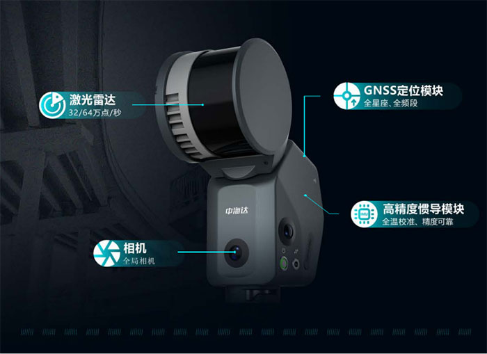 中海达L3手持SLAM三维激光扫描仪的特点与优势